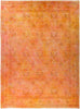Vibrance, 10x14 Orange Wool Area Rug - 10' 0" x 13' 5"