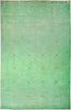 Vibrance, 10x14 Green Wool Area Rug - 10' 2" x 15' 5"
