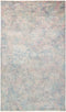 Vibrance, 5x8 Gray Wool Area Rug - 5' 1" x 8' 7"