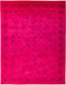 Vibrance, 10x14 Pink Wool Area Rug - 10' 2" x 13' 2"