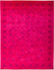 Vibrance, 10x14 Pink Wool Area Rug - 10' 2" x 13' 2"
