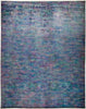 Vibrance, 9x12 Purple Wool Area Rug - 9' 3" x 11' 10"