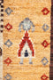 Tribal, Hand Knotted Area Rug - 6' 5" x 9' 10"