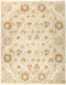 Suzani, 8x10 Beige Wool Area Rug - 8' 3" x 10' 4"