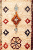 Tribal, Hand Knotted Area Rug - 4' 2" x 6' 1"