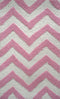 The Rug Market Chevron Pink PA0047 Area Rug