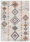 Abani Porto Collection PRT190A Geometric Moroccan Inspired Multi Color Area Rug