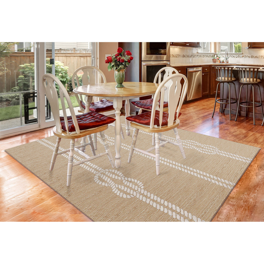 Trans Ocean Capri Ropes Area Rug