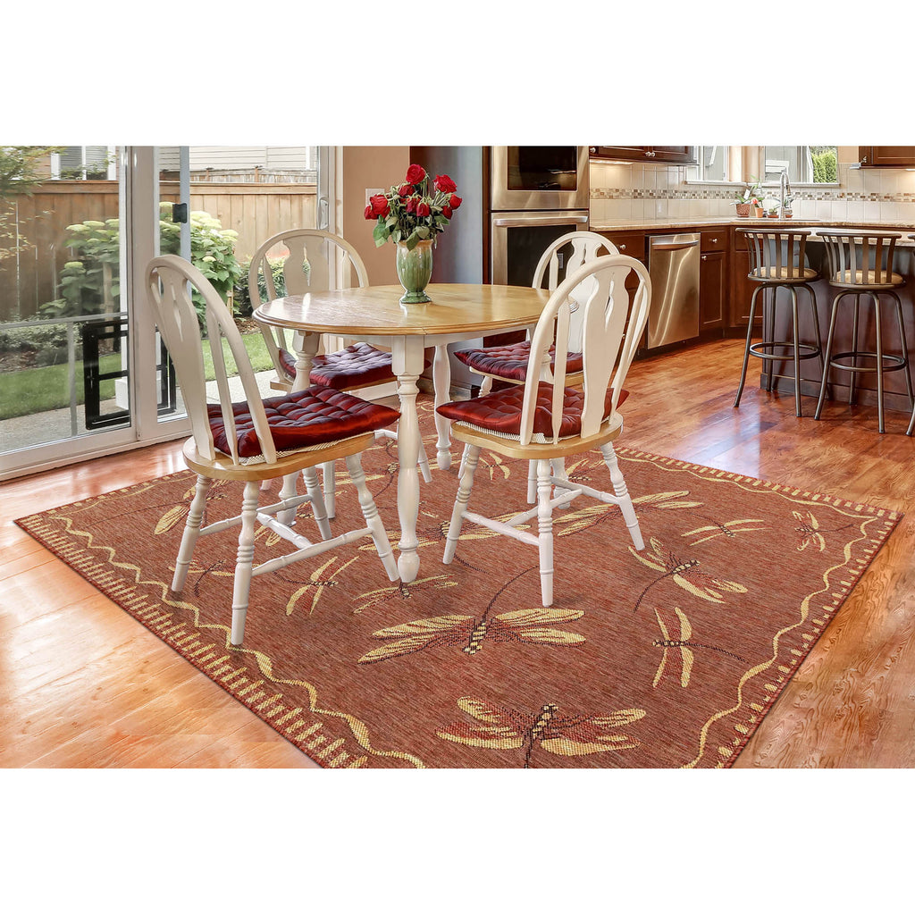 Trans Ocean Carmel Dragonfly Area Rug