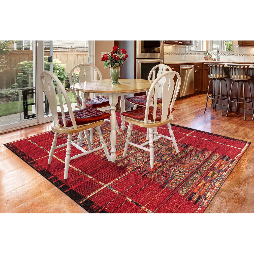 Trans Ocean Marina Tribal Stripe Area Rug