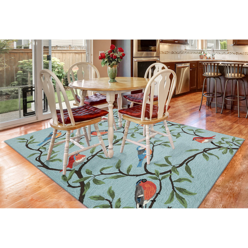 Trans Ocean Ravella Birds On Branches Area Rug
