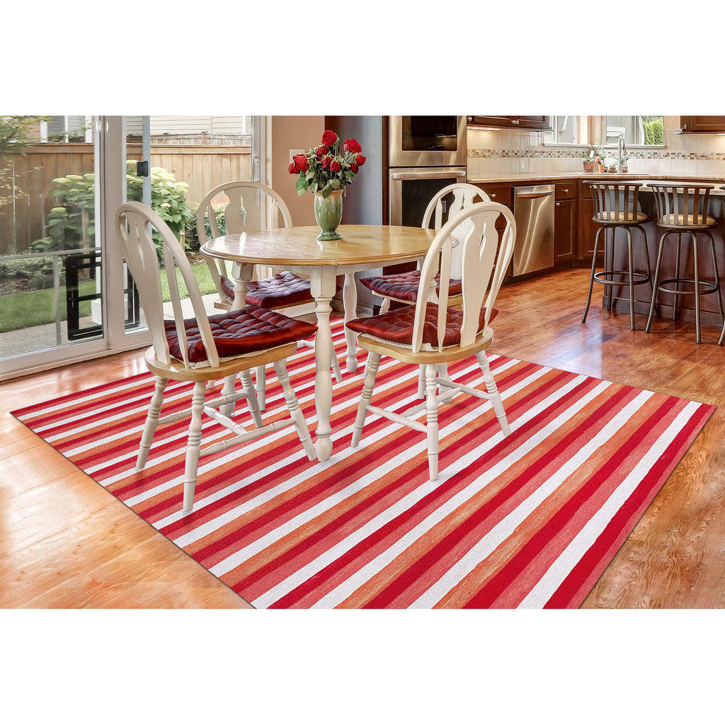 Trans Ocean Visions II Painted Stripes Area Rug