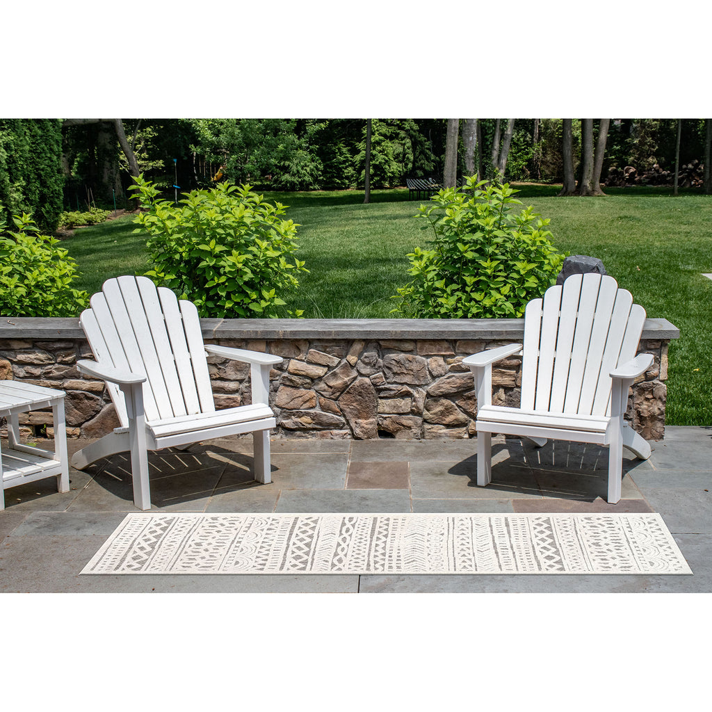 Trans Ocean Rialto Tribal Stripe Area Rug