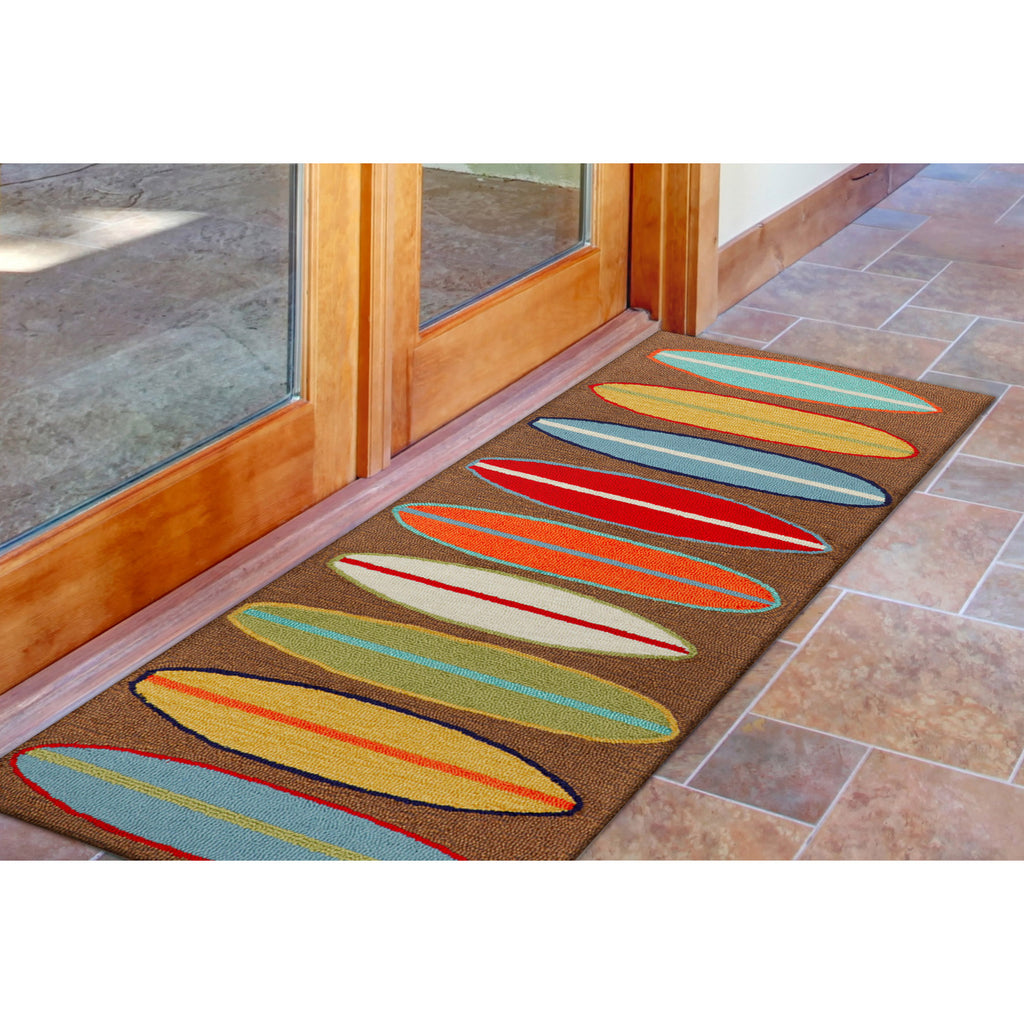 Trans Ocean Frontporch Surfboards Area Rug