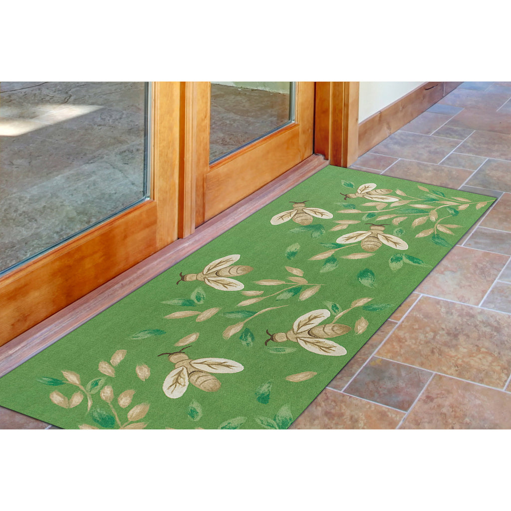 Trans Ocean Illusions Bees Area Rug