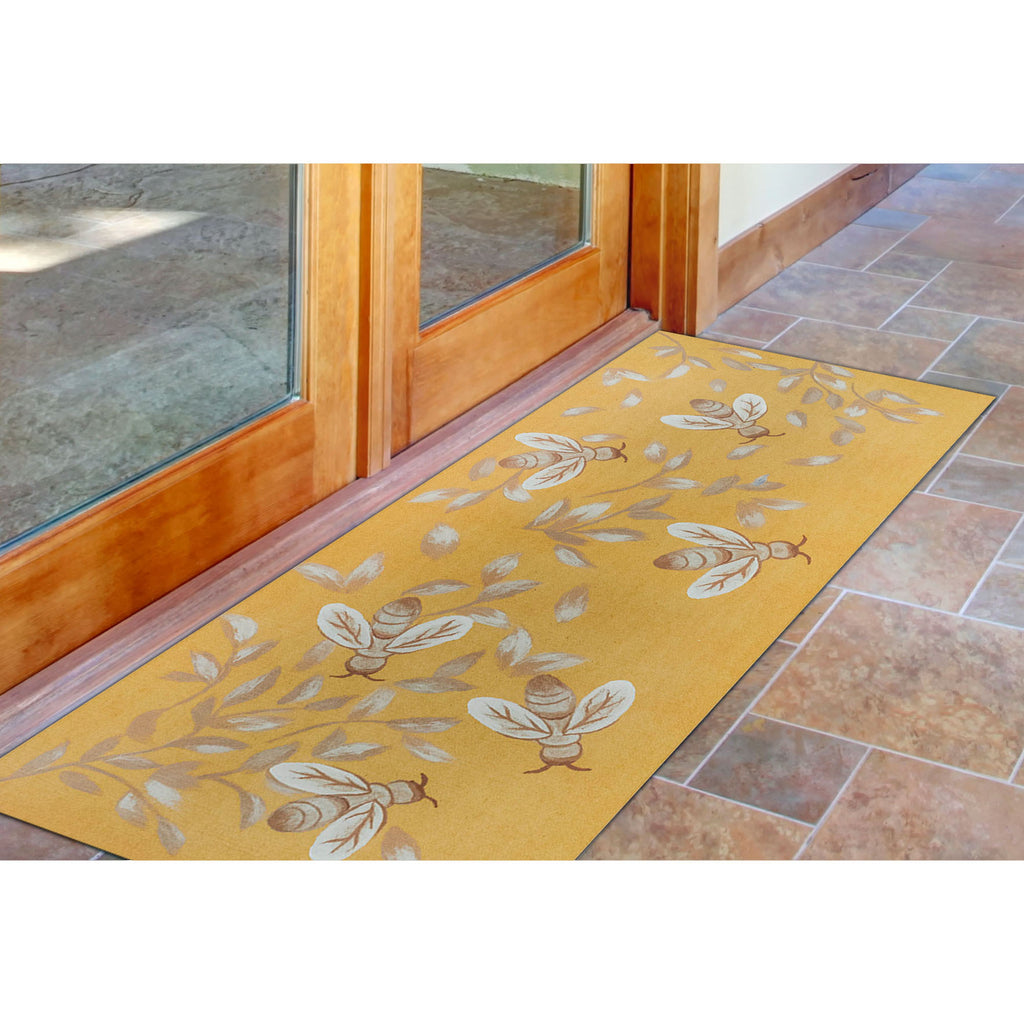 Trans Ocean Illusions Bees Area Rug