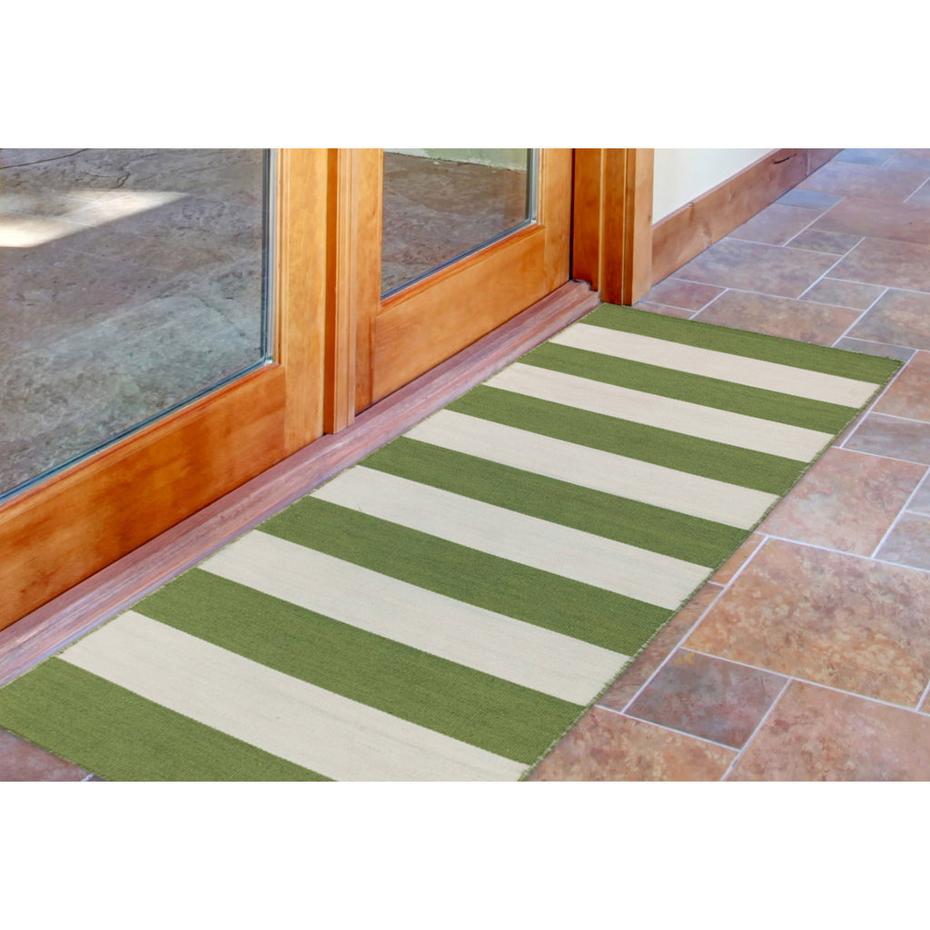 Trans Ocean Sorrento Rugby Stripe Area Rug