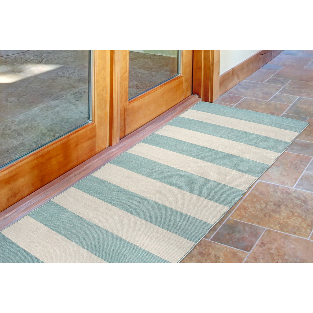 Trans Ocean Sorrento Rugby Stripe Area Rug