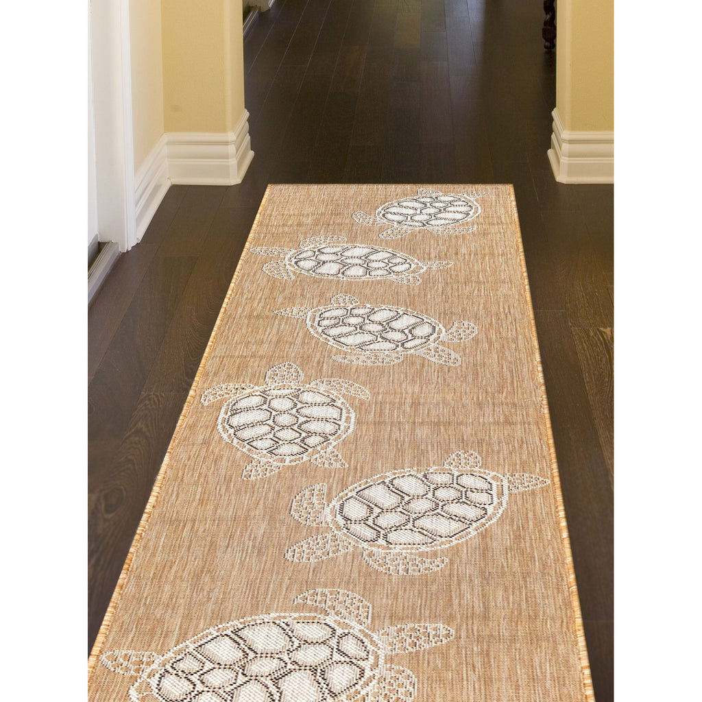 Trans Ocean Carmel Seaturtles Area Rug