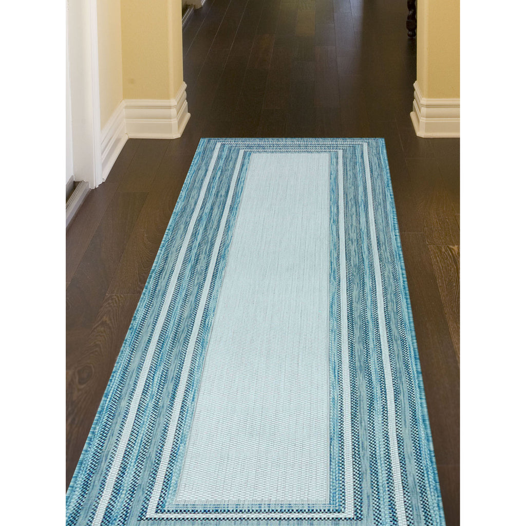 Trans Ocean Carmel Multi Border Area Rug