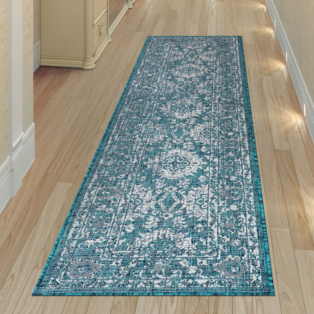 Trans Ocean Carmel Vintage Floral Area Rug