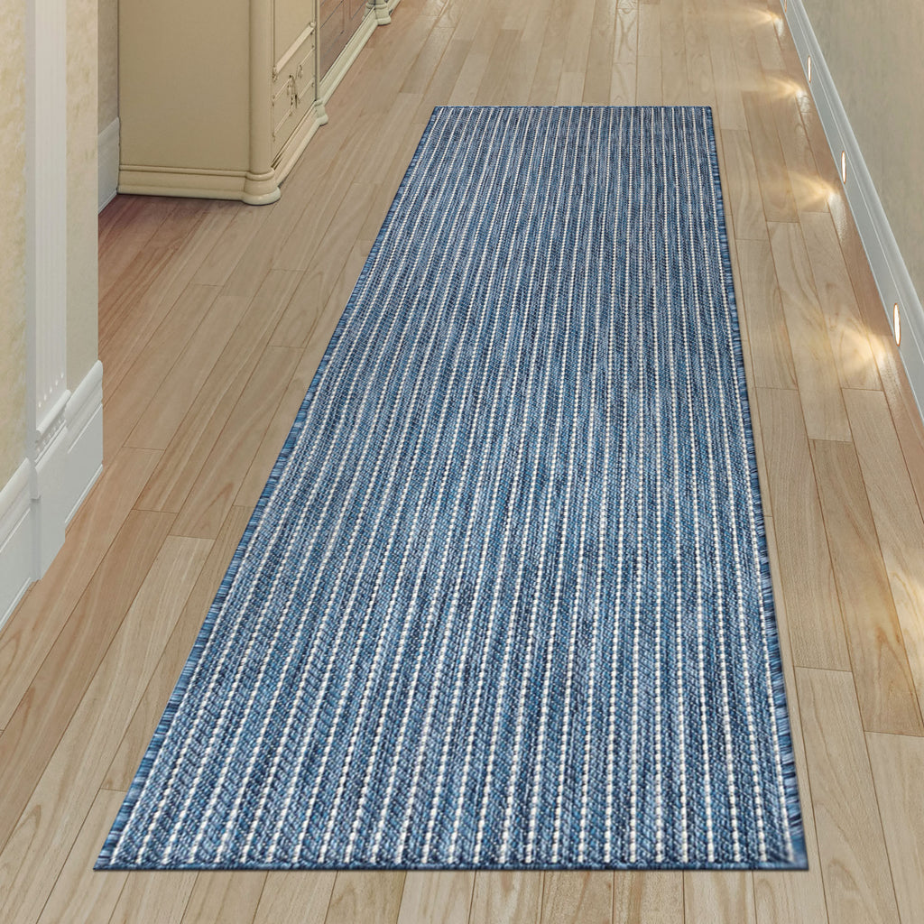 Trans Ocean Carmel Texture Stripe Area Rug