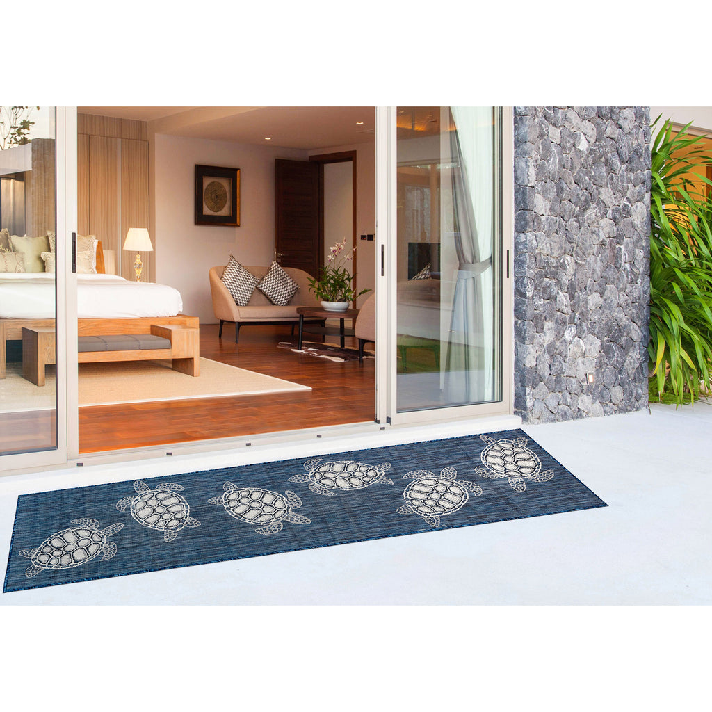 Trans Ocean Carmel Seaturtles Area Rug