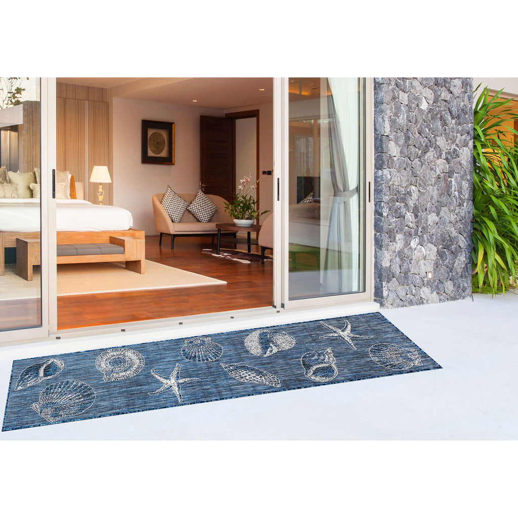 Trans Ocean Carmel Shells Area Rug