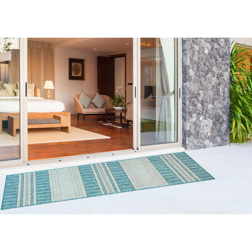 Trans Ocean Carmel Stripe Area Rug