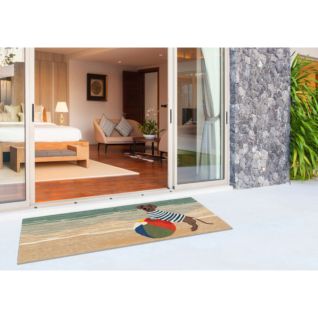 Trans Ocean Frontporch Coastal Dog Area Rug