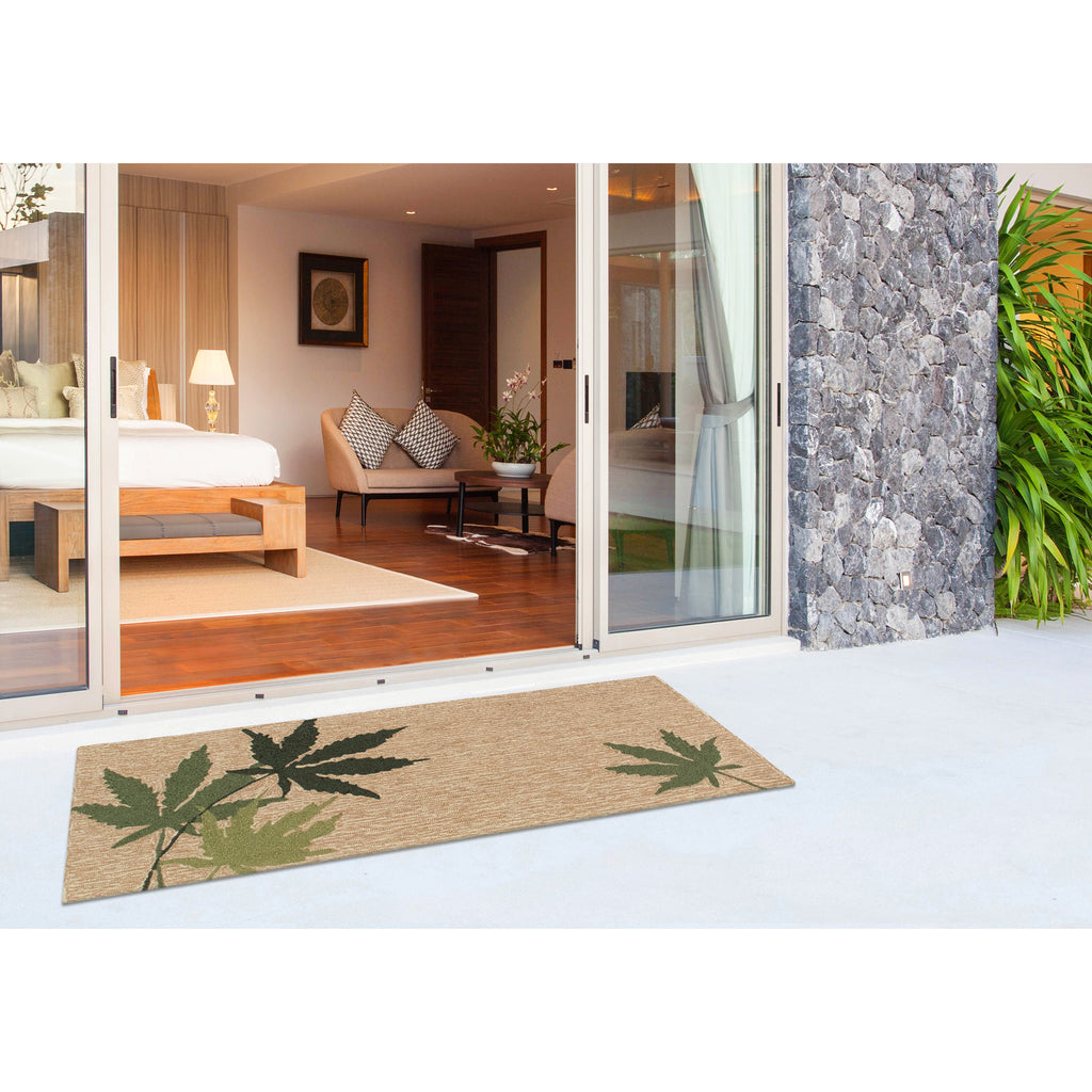 Trans Ocean Frontporch Laughing Grass Area Rug