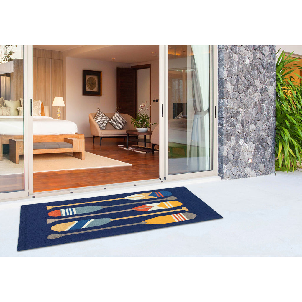 Trans Ocean Frontporch Paddles Area Rug