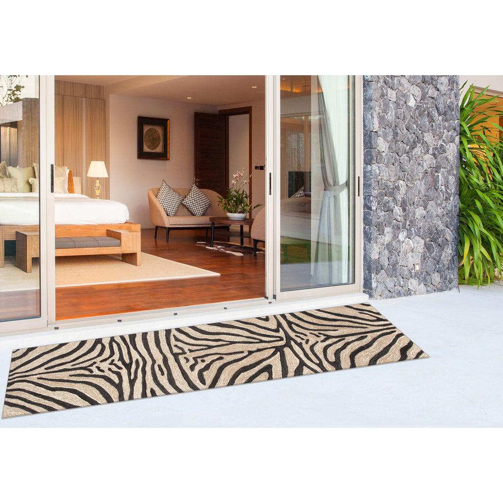 Trans Ocean Ravella Zebra Area Rug