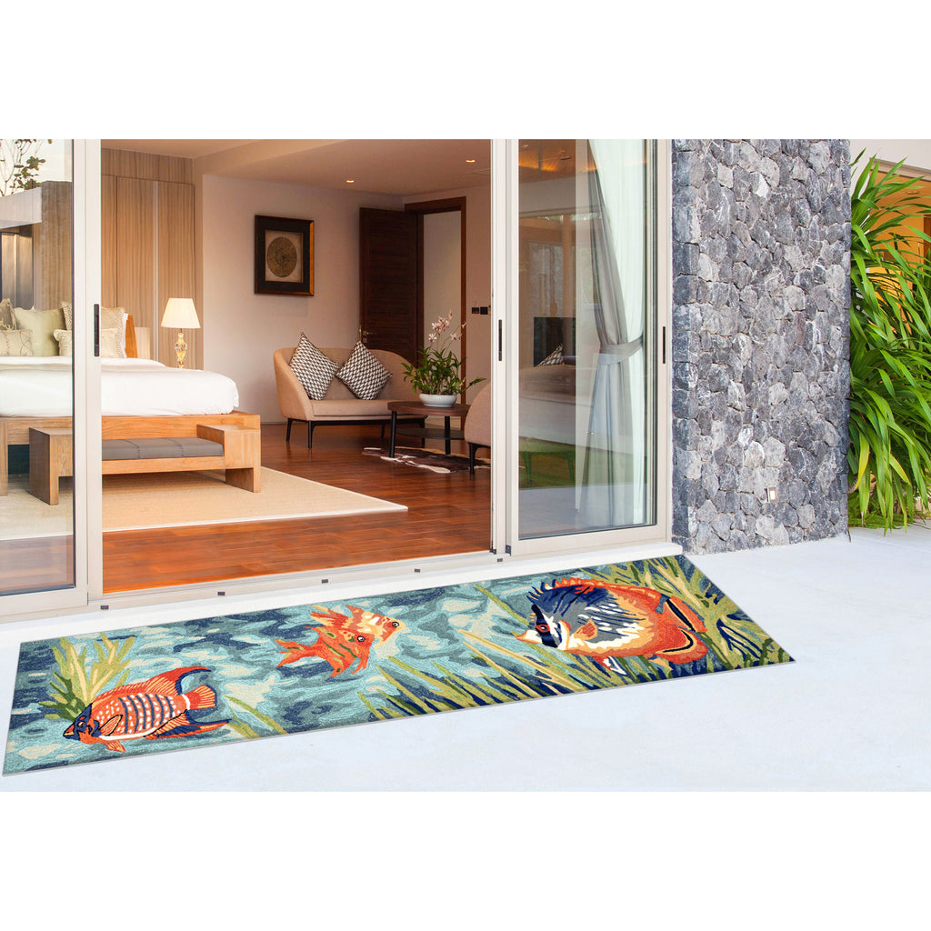 Trans Ocean Ravella Tropical Fish Area Rug