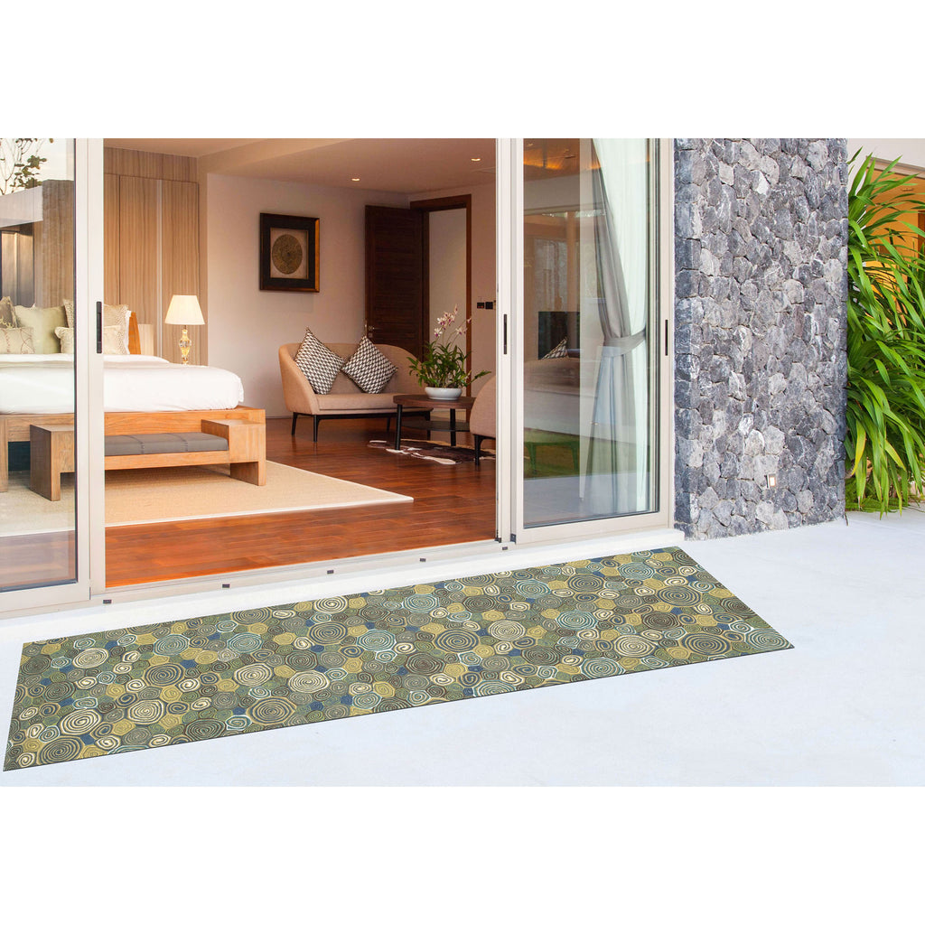 Trans Ocean Visions III Giant Swirls Area Rug