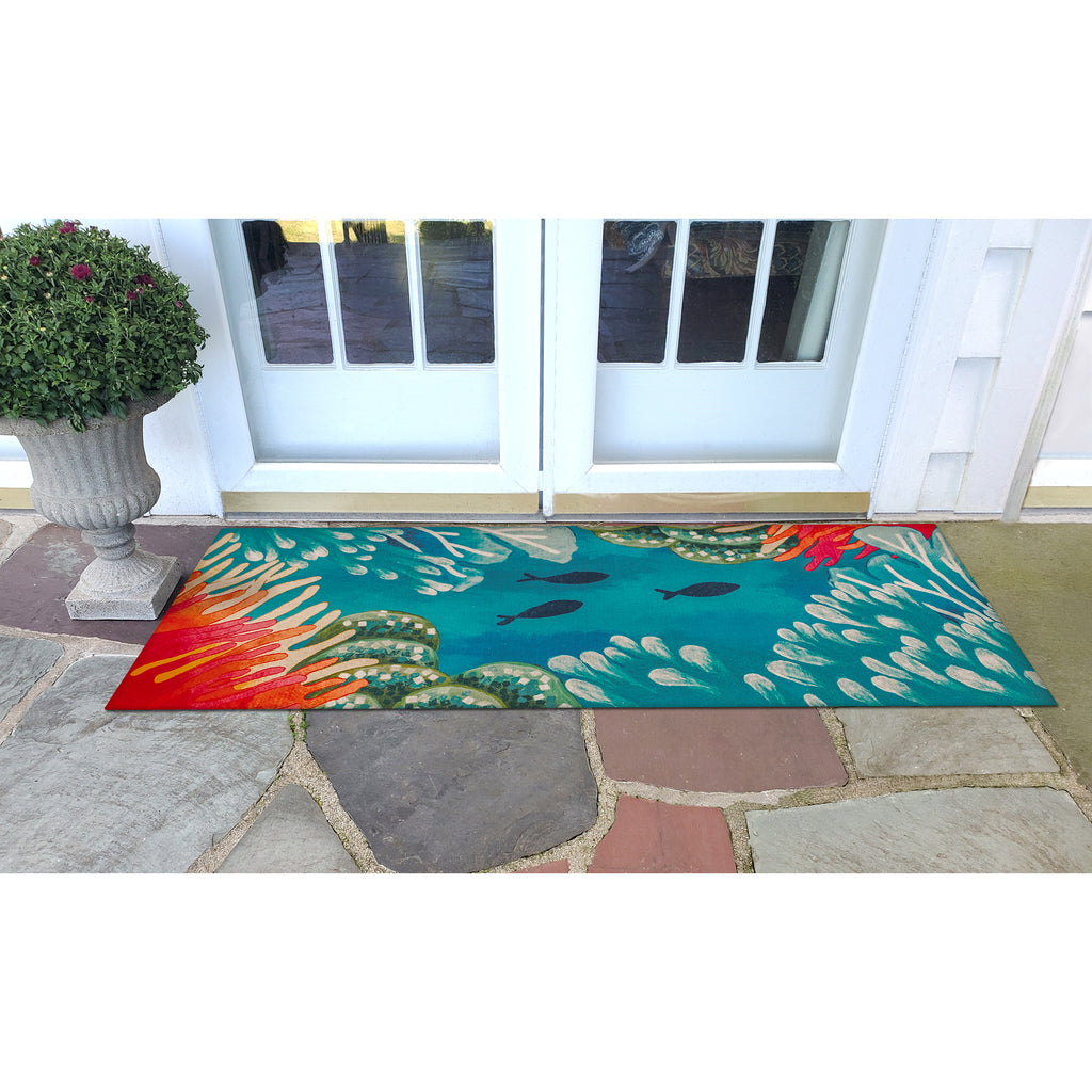 Trans Ocean Illusions Reef & Fish Area Rug