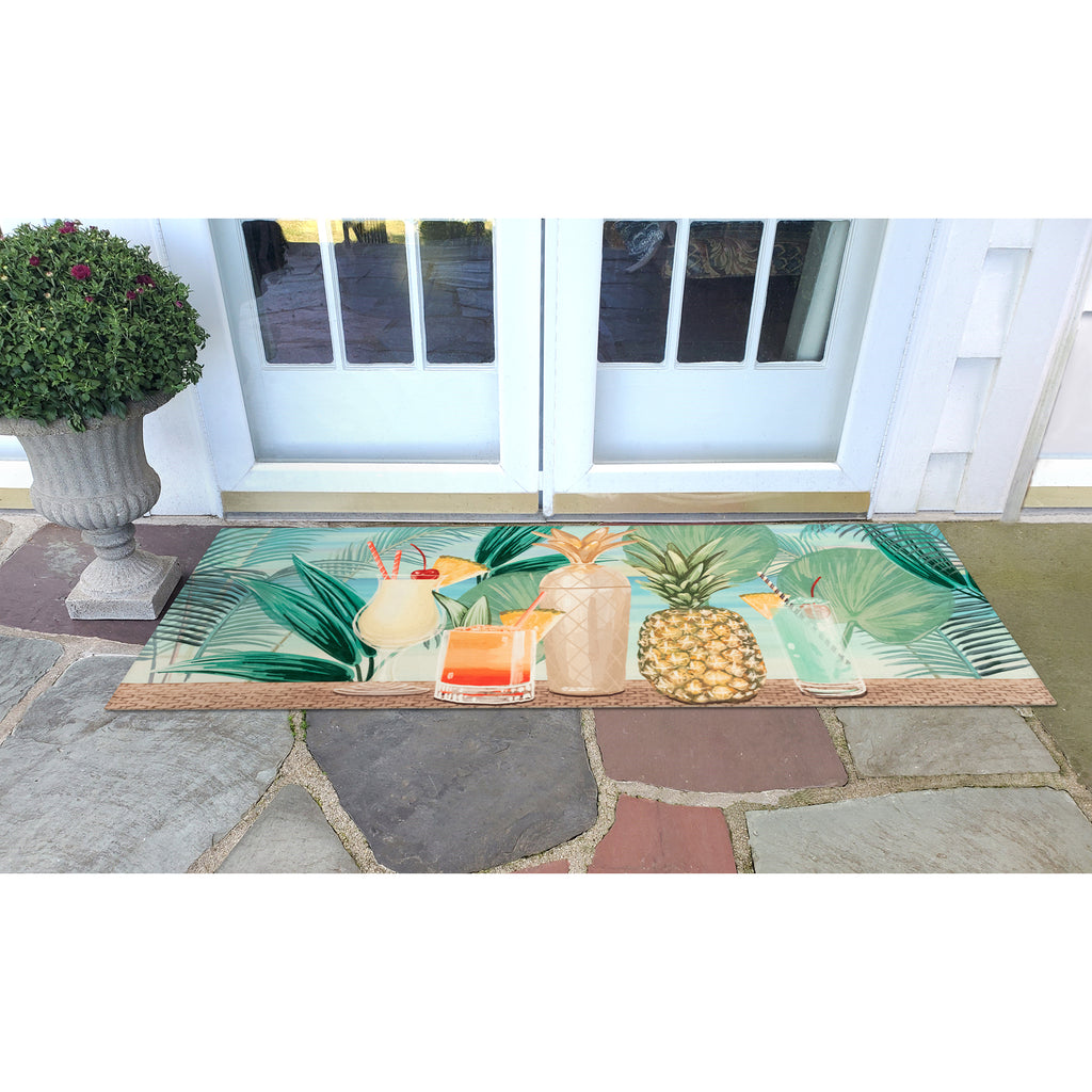 Trans Ocean Illusions Patio Party Area Rug