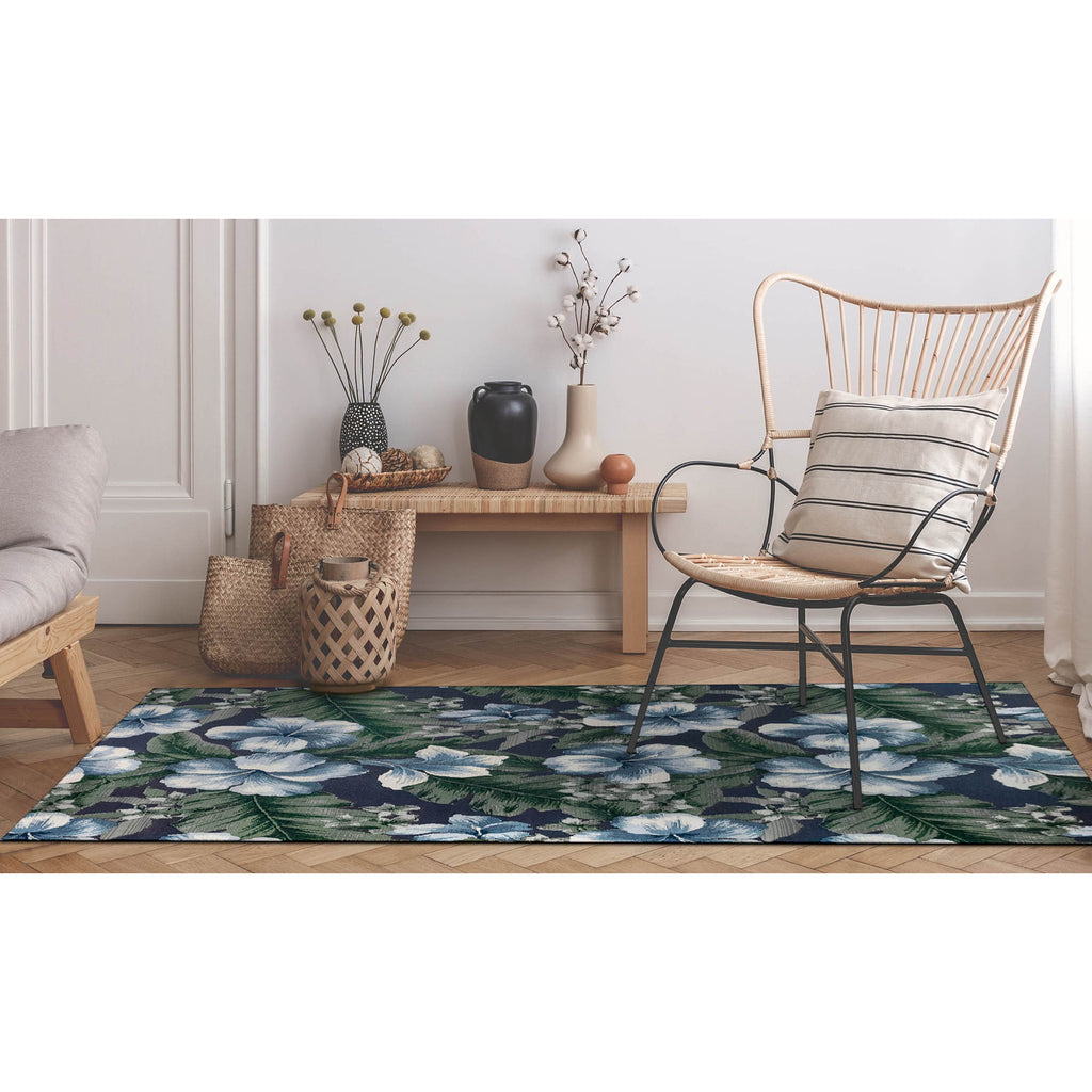 Trans Ocean Marina Floral Area Rug