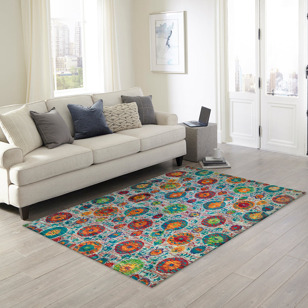 Trans Ocean Fiesta Medallions Area Rug