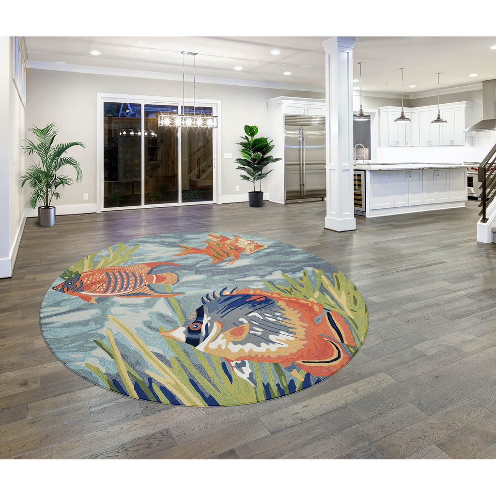 Trans Ocean Ravella Tropical Fish Area Rug