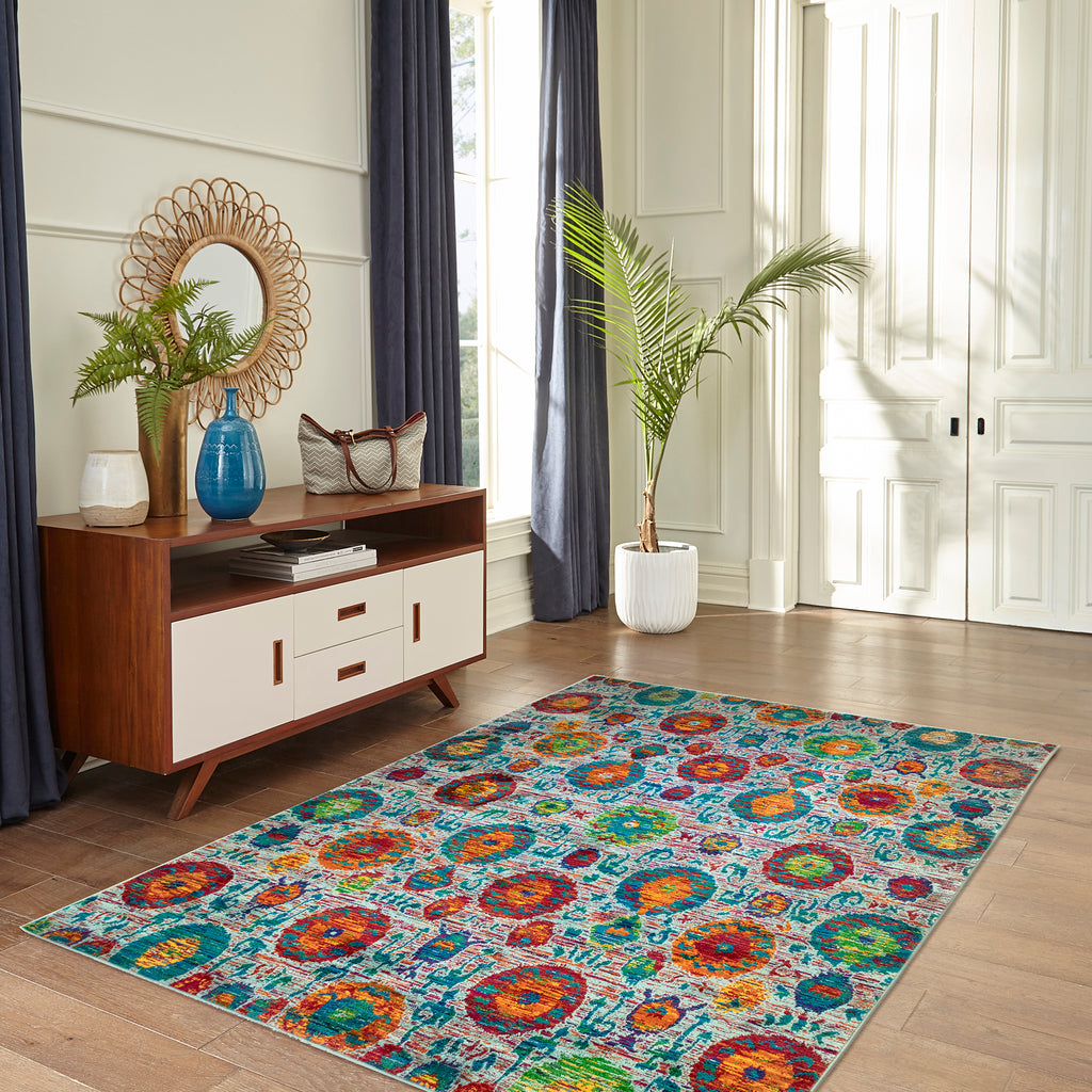 Trans Ocean Fiesta Medallions Area Rug