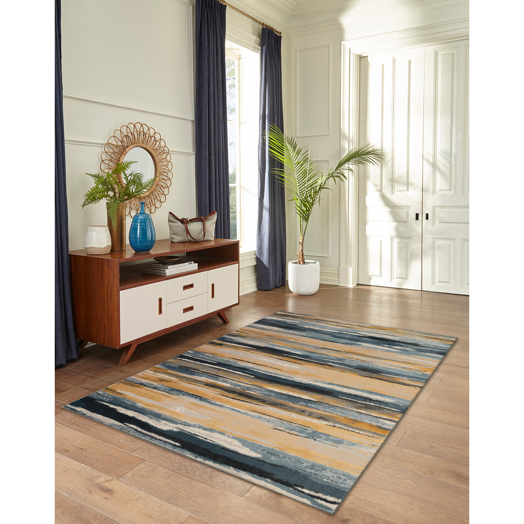 Trans Ocean Soho Brushstroke Area Rug