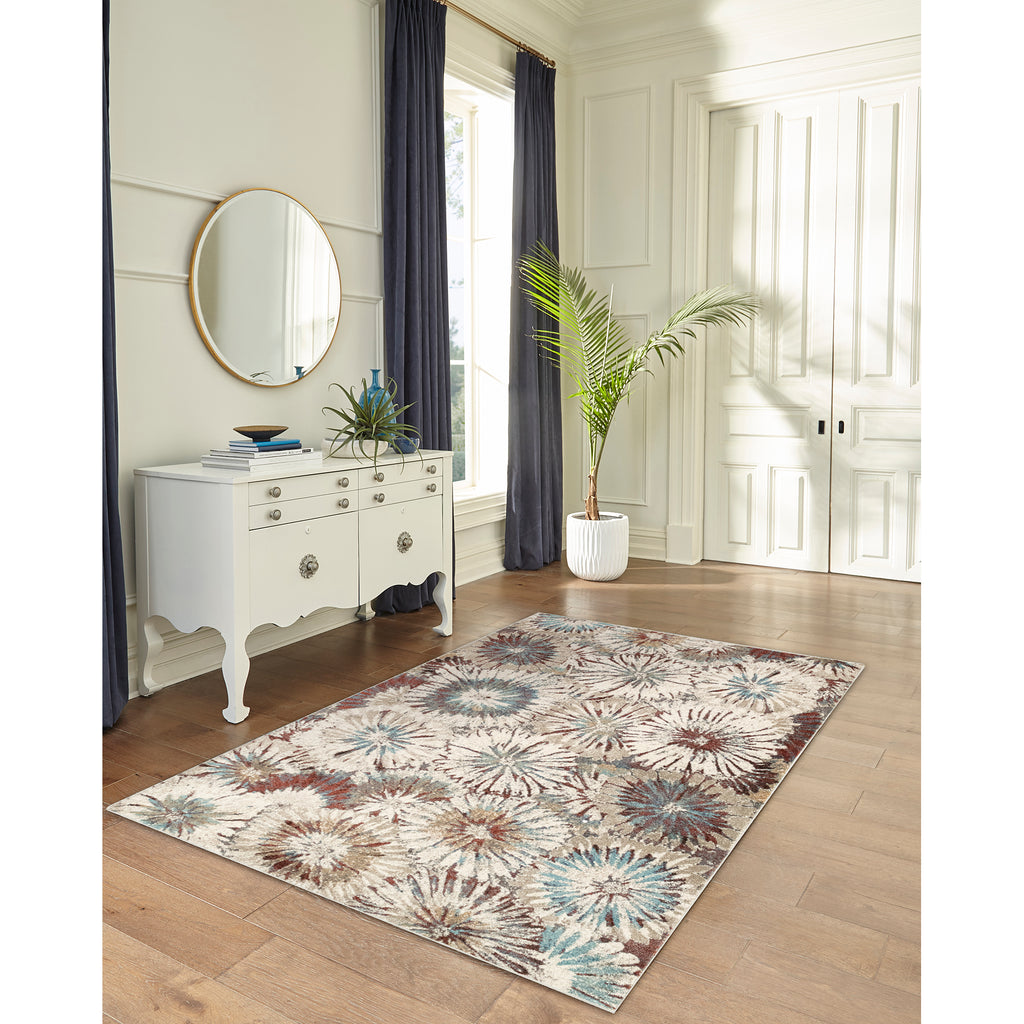 Trans Ocean Ashford Fall Flowers Area Rug