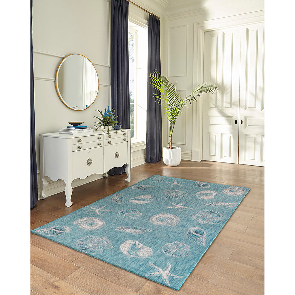 Trans Ocean Carmel Shells Area Rug
