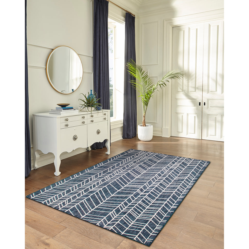 Trans Ocean Carmel Chevron Area Rug