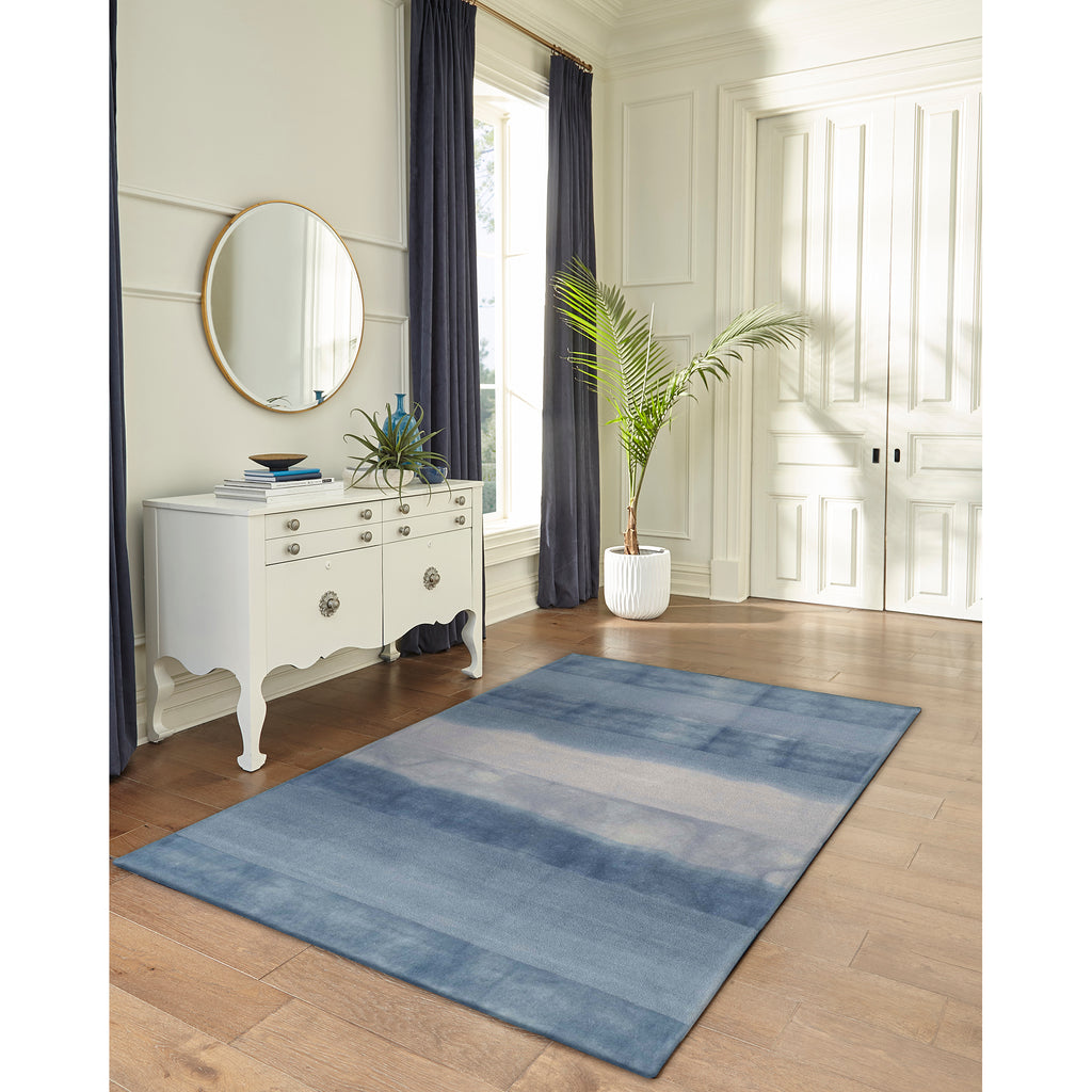 Trans Ocean Piazza Textured Stripe Area Rug