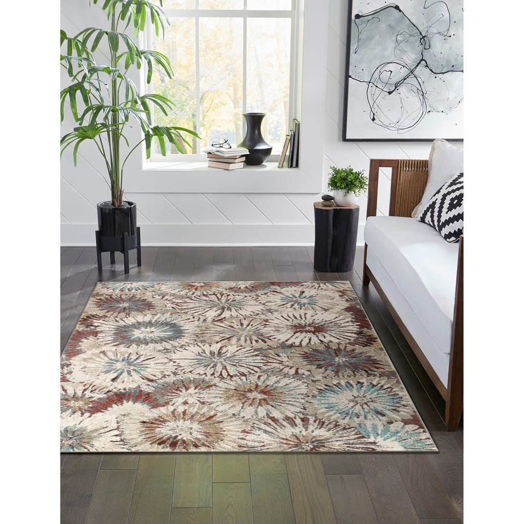 Trans Ocean Ashford Fall Flowers Area Rug
