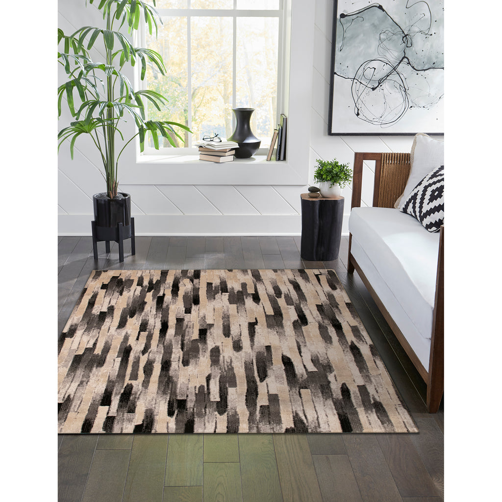 Trans Ocean Fresco Broken Stripe Area Rug