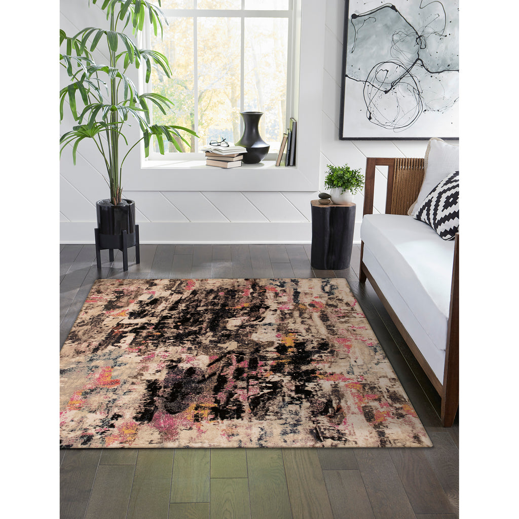 Trans Ocean Fresco Abstract Area Rug