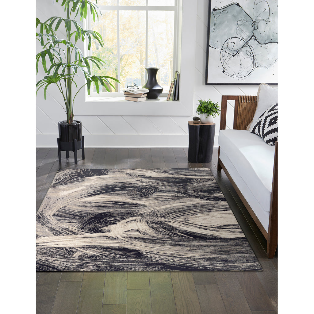 Trans Ocean Taos Brushstrokes Area Rug